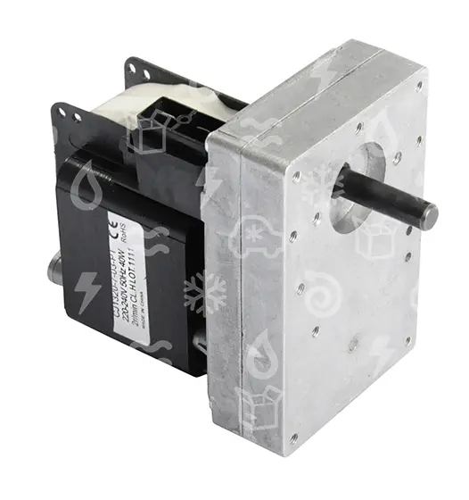 motor grilu 40W, 2RPM, 220V, 50Hz, CL H, ASSE TONDA